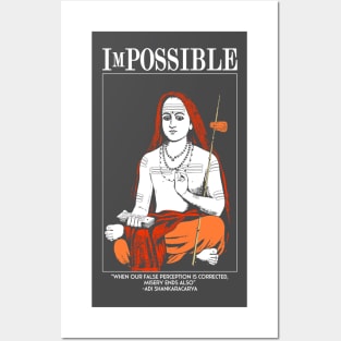 ImPossible : Adi Shankracharya Posters and Art